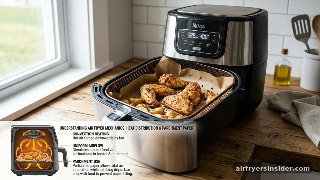 Understanding Air Fryer Mechanics and Heat Distribution - can you put parchment paper in air fryer