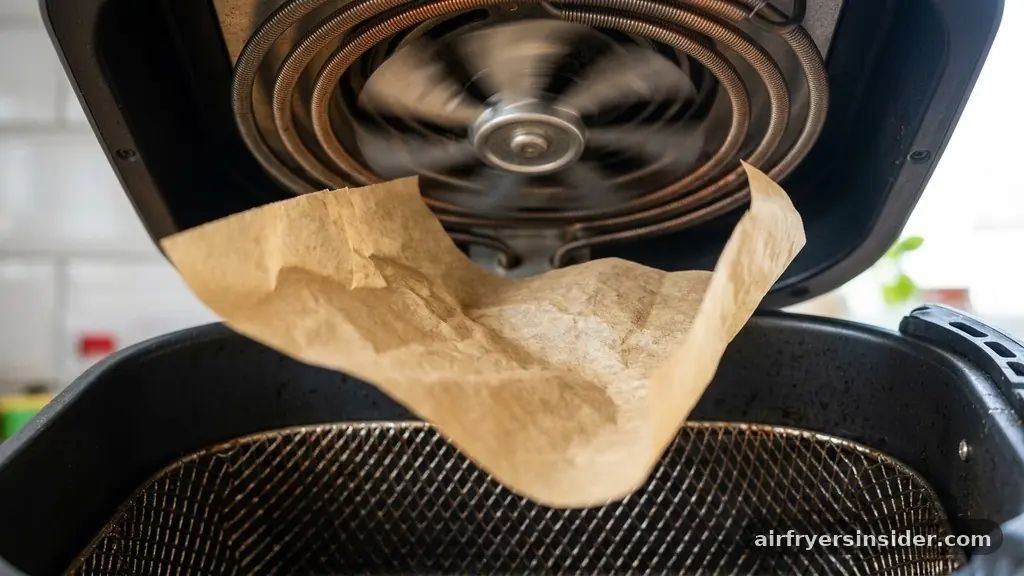 Understanding Air Fryer Mechanics and Heat - can you put parchment paper in an air fryer