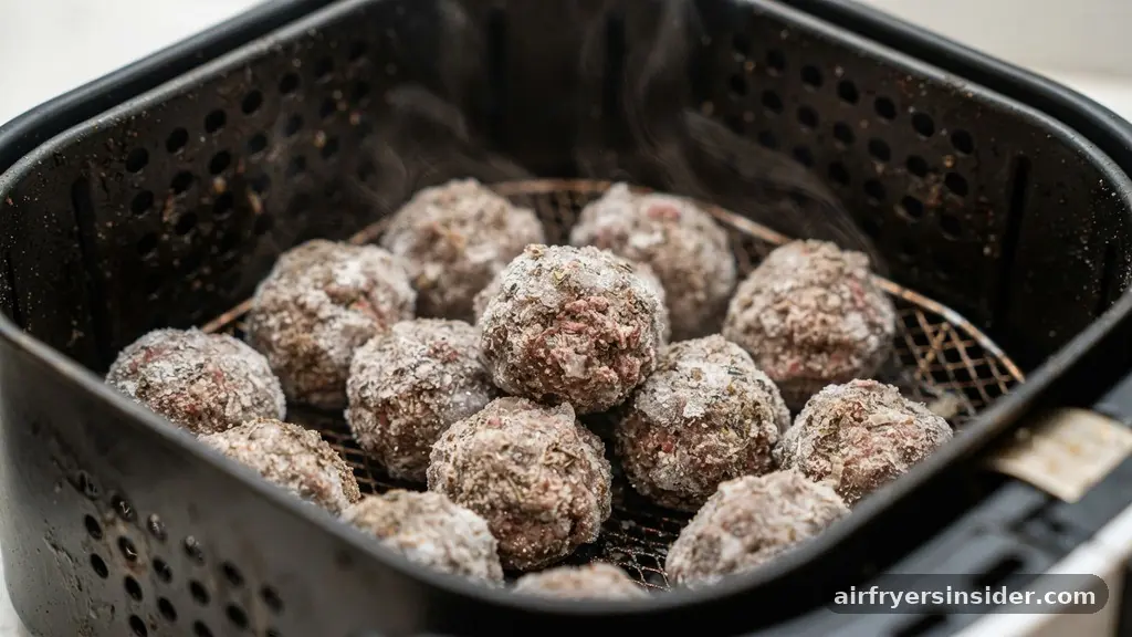 Understanding Air Fryer Mechanics and Meatball Texture - how long to cook frozen meatballs in air fryer