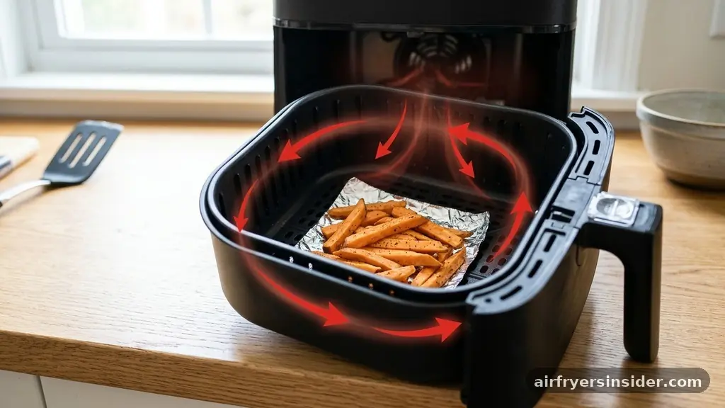 Understanding Convection Heating and Airflow - can u put aluminum foil in air fryer