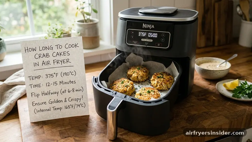 Understanding Optimal Air Fryer Temperatures - how long to cook crab cakes in air fryer