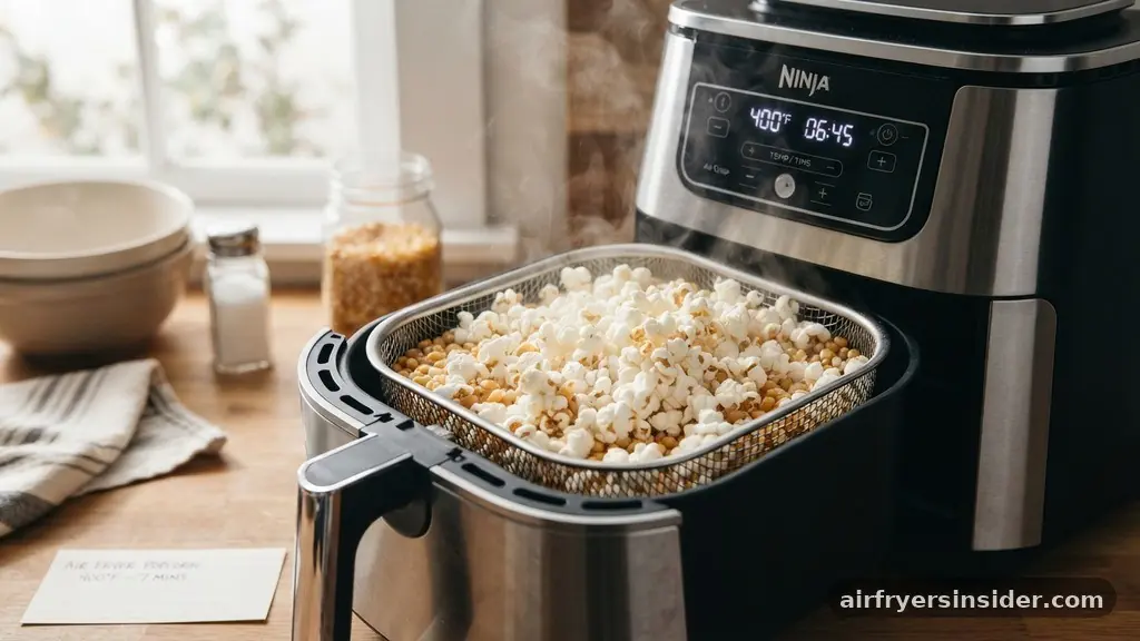 Understanding Temperature and Timing - can you pop popcorn in an air fryer