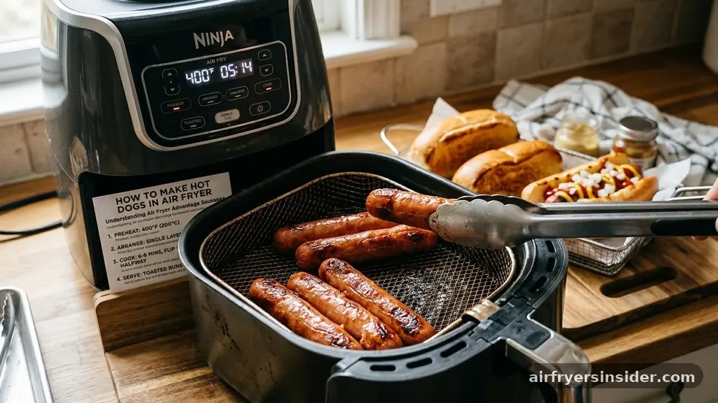 Understanding the Air Fryer Advantage for Sausages - how to make hot dogs in air fryer