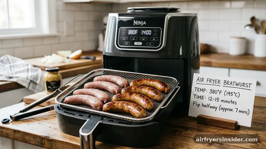 Understanding the Mechanics of Air Fryer Bratwurst - how long to cook bratwurst in air fryer