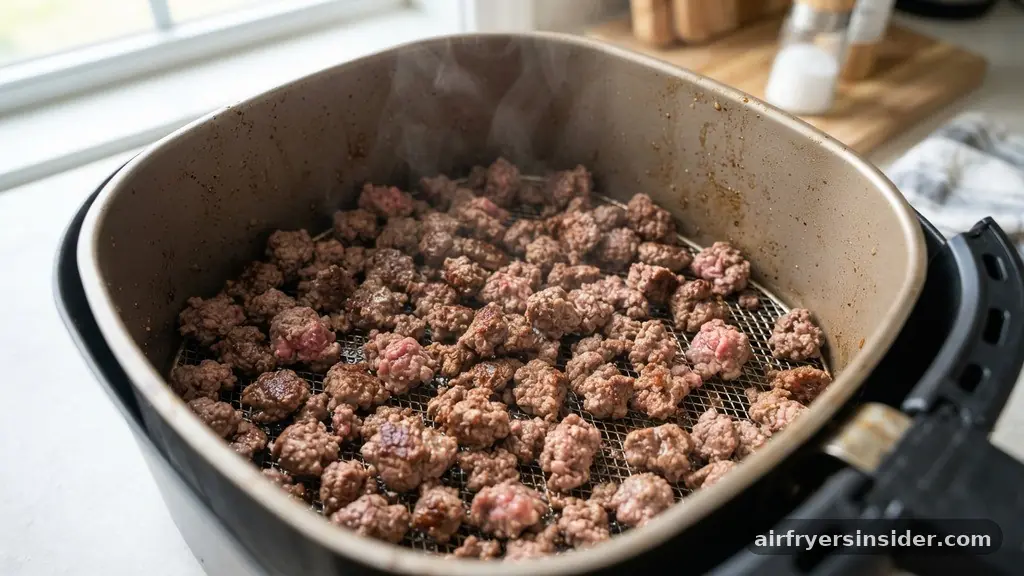 Understanding the Mechanics of Air Fryer Browning - can you cook ground beef in an air fryer