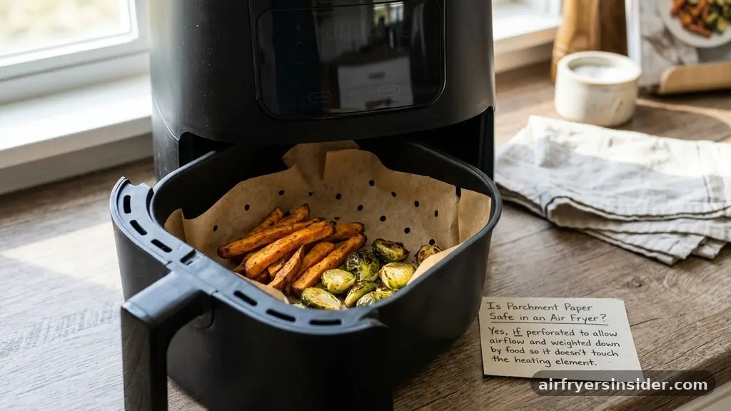 Understanding the Mechanics of Air Fryer Heat - is parchment paper safe in air fryer
