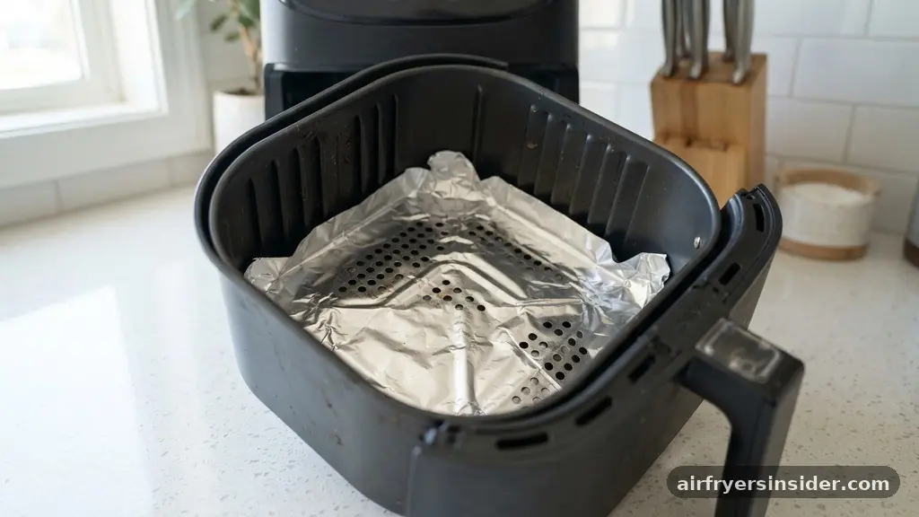 Understanding the Mechanics of Air Fryer Heat - can i use tin foil in my air fryer