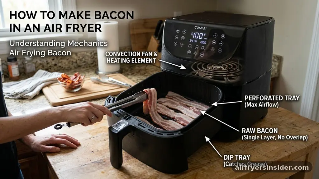 Understanding the Mechanics of Air Frying Bacon - how to make bacon in an air fryer