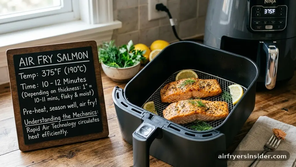 Understanding the Mechanics of Air Frying Salmon - how long to cook salmon in air fryer at 375