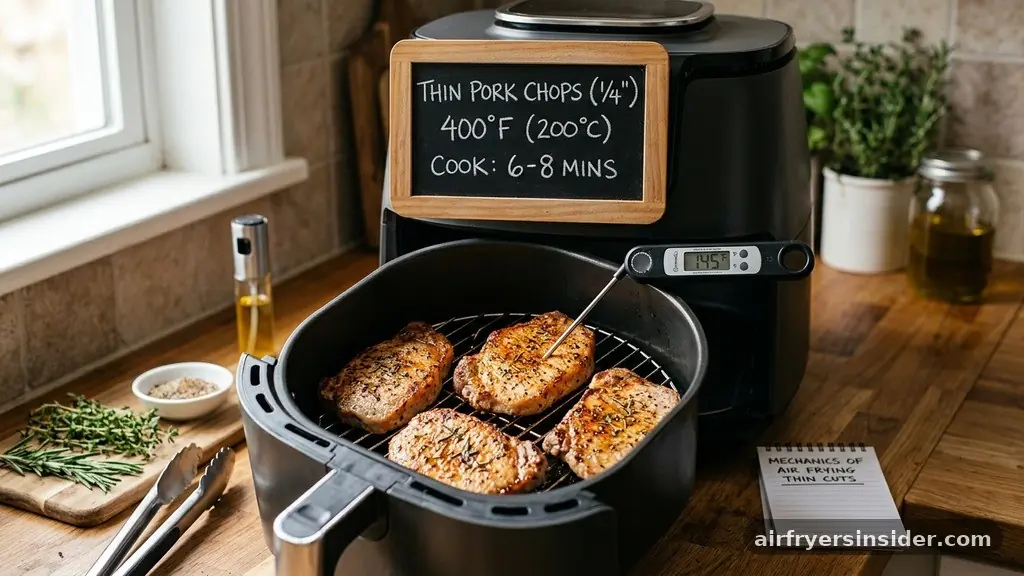 Understanding the Mechanics of Air Frying Thin Cuts - how long to cook thin pork chops in air fryer