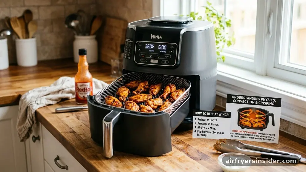 Understanding the Physics of Air Fryer Reheating - how to reheat chicken wings in air fryer
