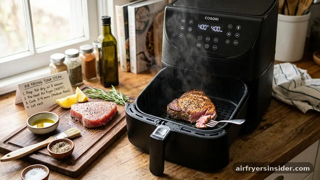 Understanding the Science of Air Frying Tuna - how to cook tuna steak in air fryer
