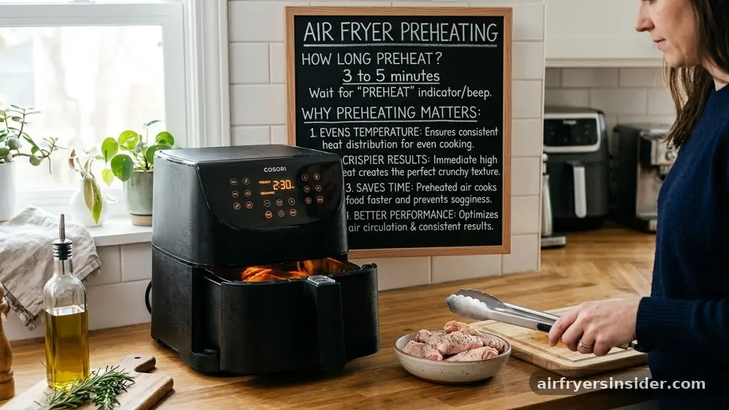 Why Preheating Matters for Air Fryer Performance - how long to preheat air fryer