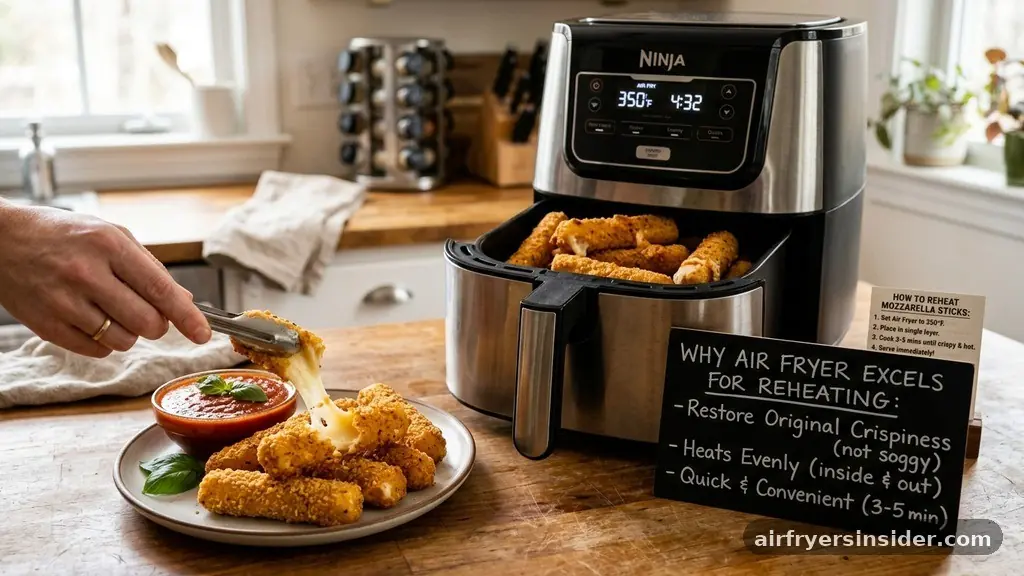 Why the Air Fryer Excels for Reheating - how to reheat mozzarella sticks in air fryer