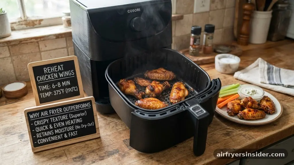 Why the Air Fryer Outperforms Other Methods - how long to reheat chicken wings in air fryer