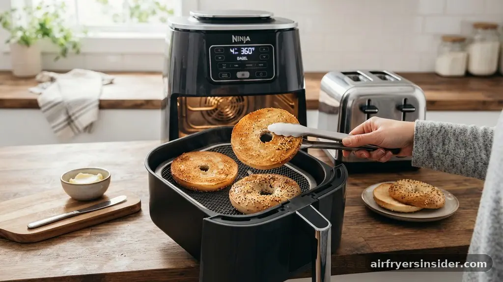 Why the Air Fryer Outperforms Traditional Toasters - how to toast bagel in air fryer
