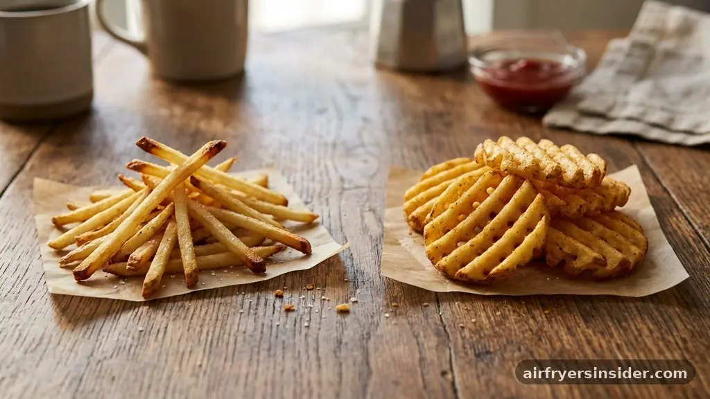 Addressing Different Fry Varieties - how do you reheat french fries in an air fryer