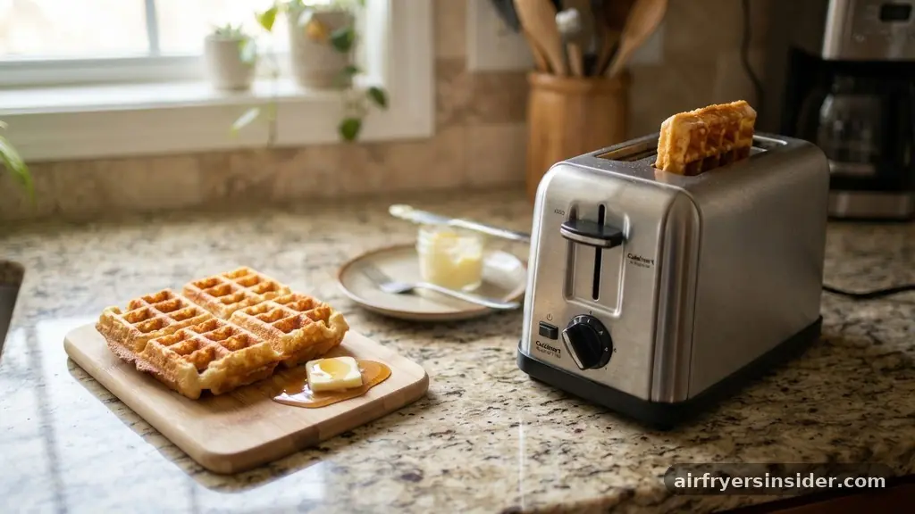 Comparing Common Heating Methods - how to cook frozen waffles in air fryer