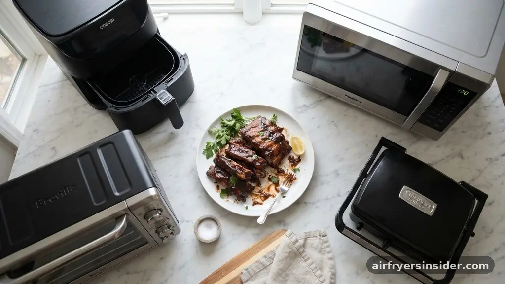 Comparing Reheating Methods - how long to reheat ribs in air fryer