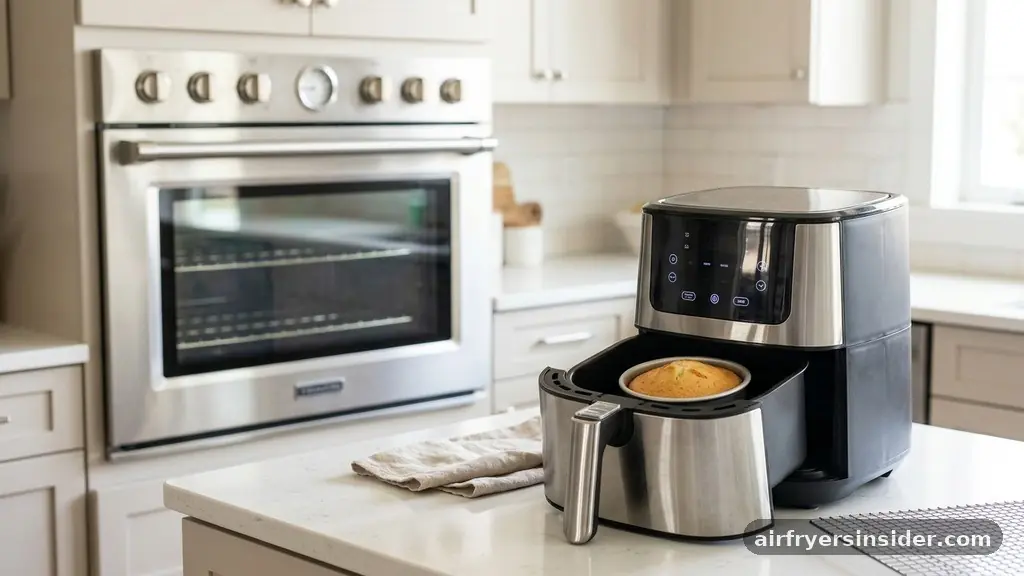 Comparing Traditional Oven vs. Air Fryer Baking - can you make a cake in an air fryer