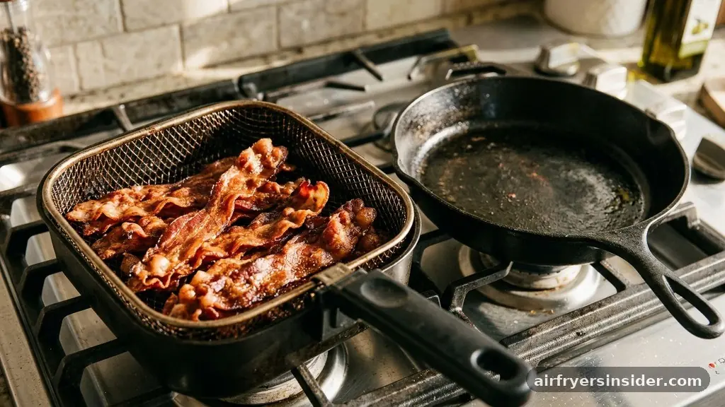 Comparison of Cooking Methods - how to cook frozen bacon in air fryer