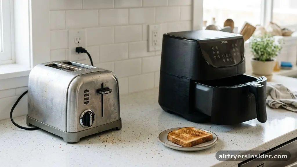 Comparison of Toaster Types - can you make toast in air fryer