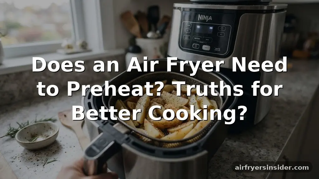 does an air fryer need to preheat