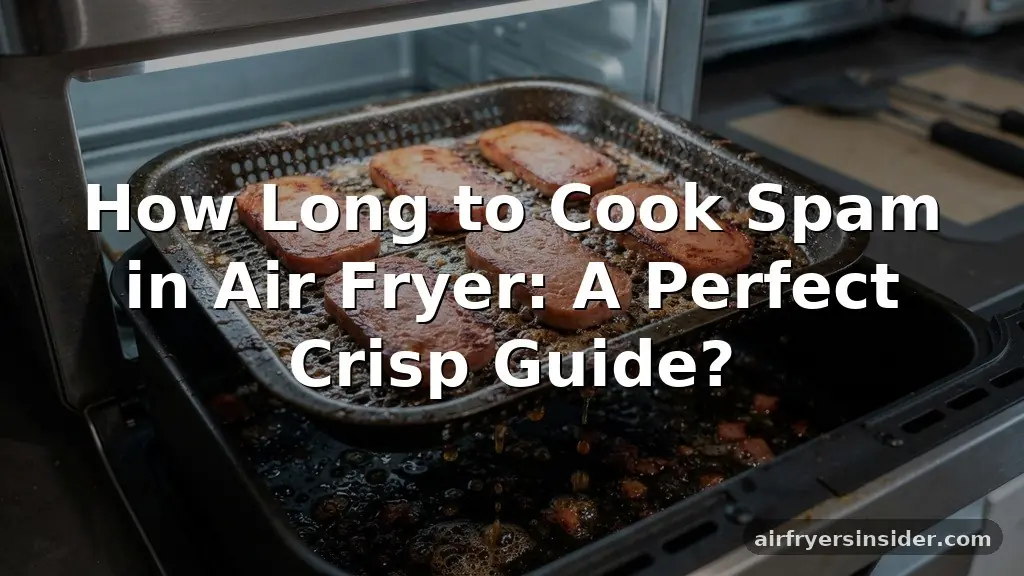 how long to cook spam in air fryer