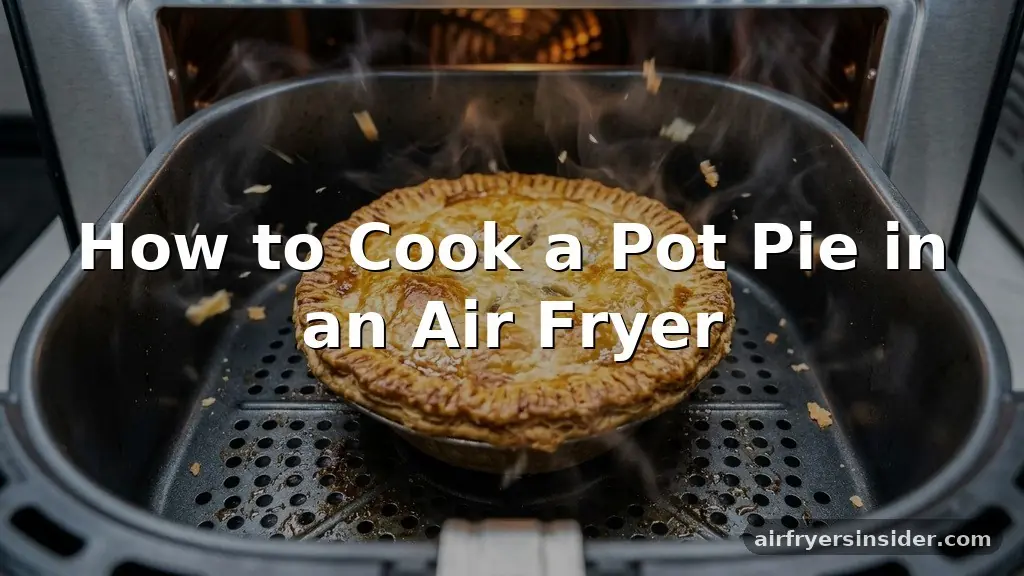 how to cook a pot pie in an air fryer