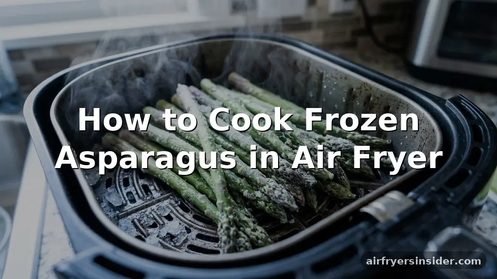 how to cook frozen asparagus in air fryer