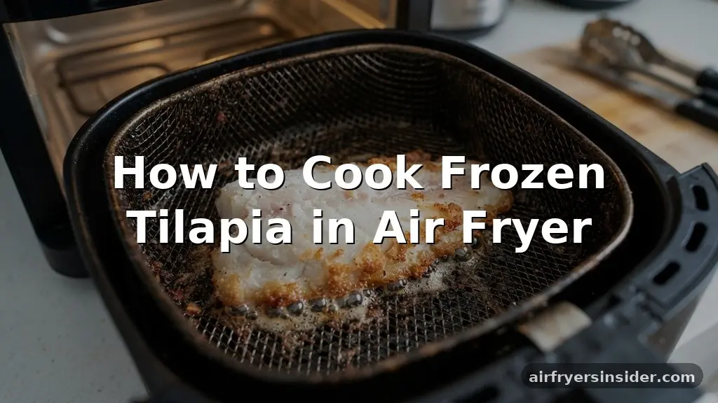how to cook frozen tilapia in air fryer