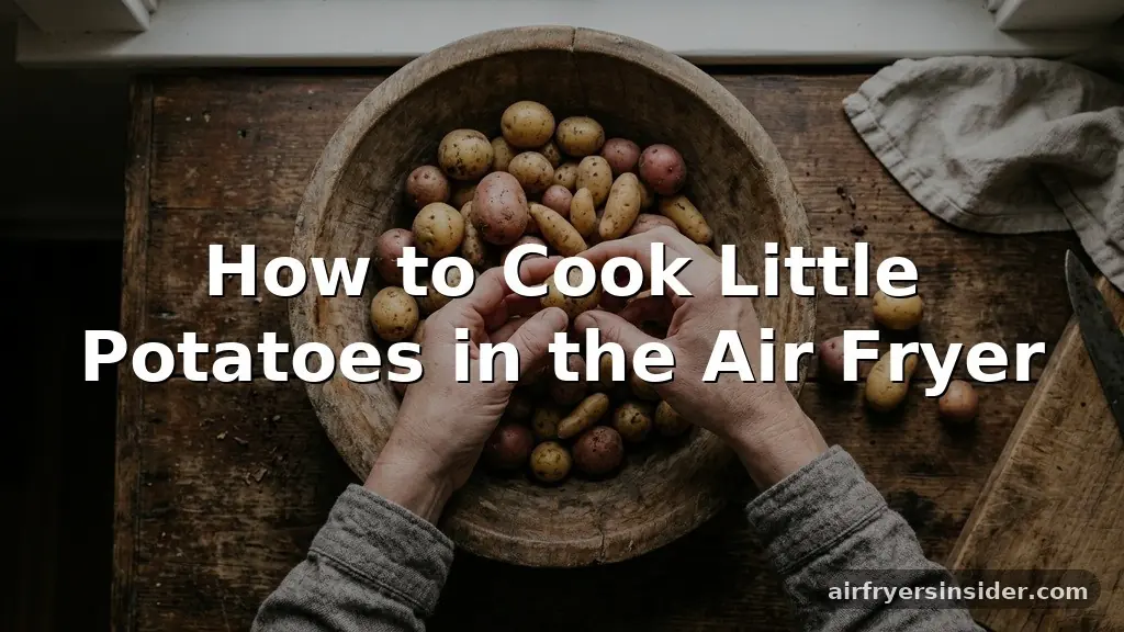 how to cook little potatoes in air fryer
