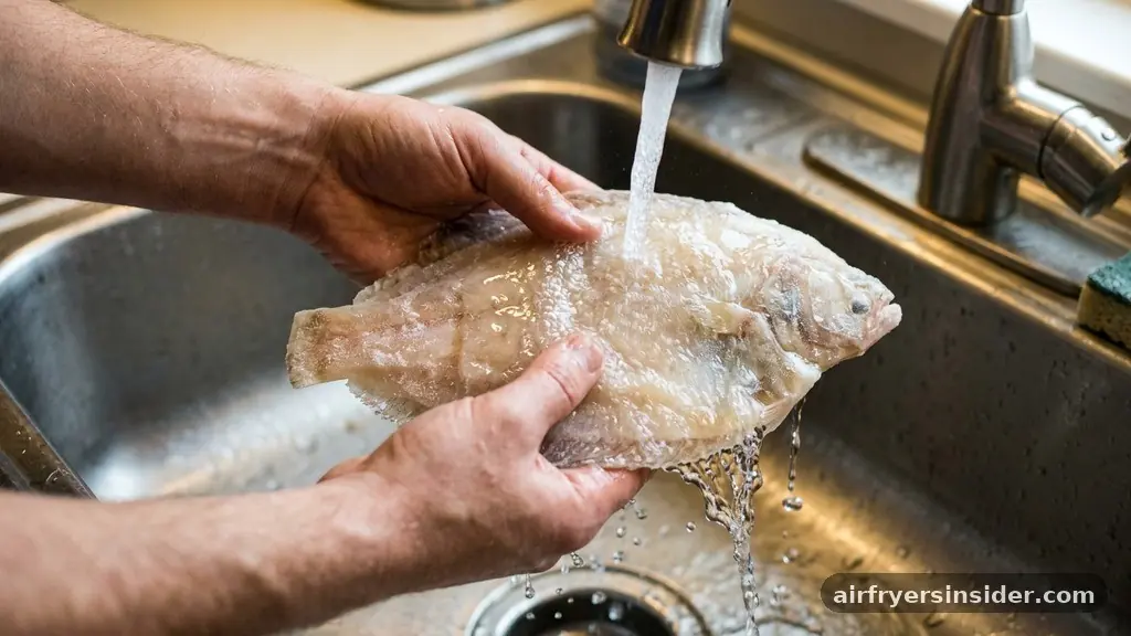 How to Handle Frozen Fish Fillets - how to cook flounder in air fryer