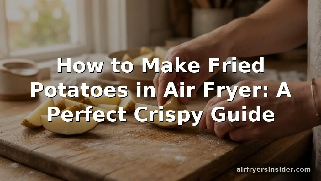 how to make fried potatoes in air fryer