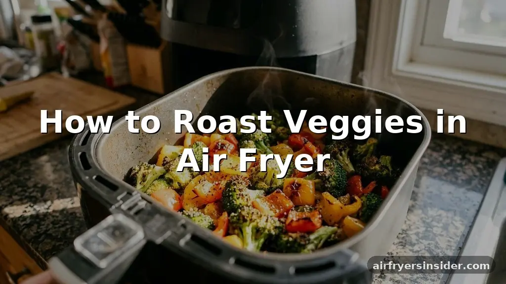 how to roast veggies in air fryer