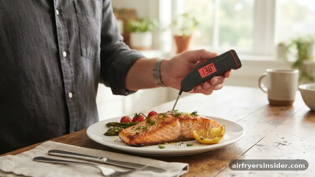 How to Tell When Salmon Is Done - how long to cook skin on salmon in air fryer