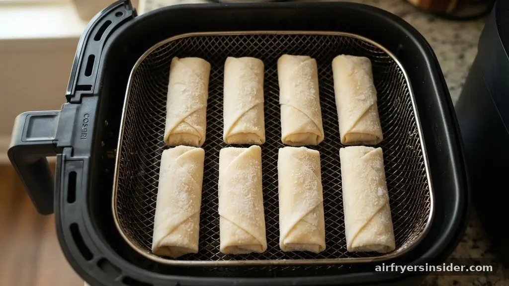 Managing Basket Capacity and Airflow - how to cook frozen egg rolls in air fryer