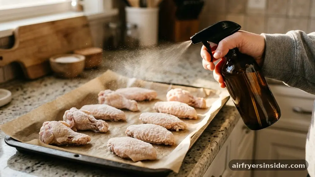 Managing Seasoning Application on Frozen Meat - can you cook frozen chicken wings in an air fryer