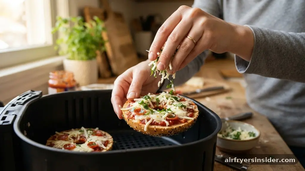 Managing Toppings and Ingredient Quality - how to cook pizza bagels in air fryer