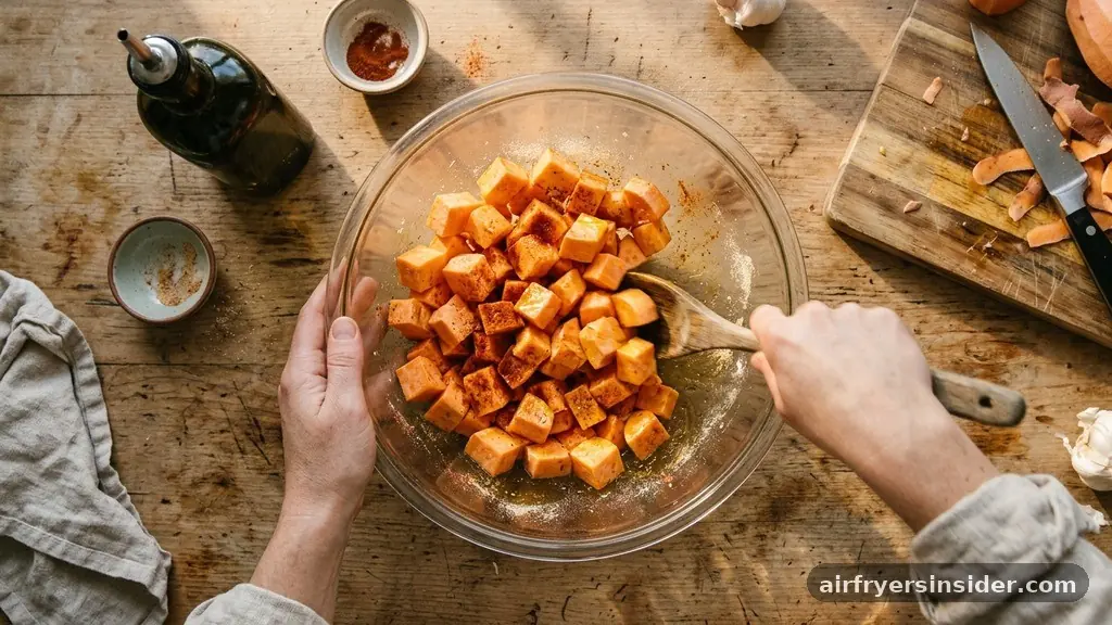 Mastering the Art of Seasoning - how long to cook sweet potato cubes in air fryer