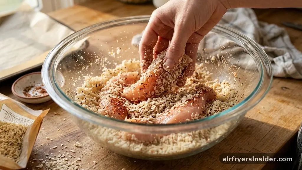 Selecting the Right Coating and Texture - how to cook raw chicken tenderloins in air fryer