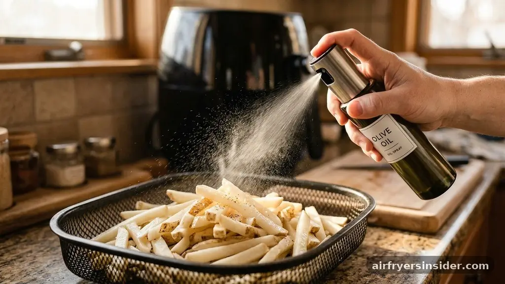 Should You Use Oil Spray or Parchment Paper? - how to reheat fries in an air fryer