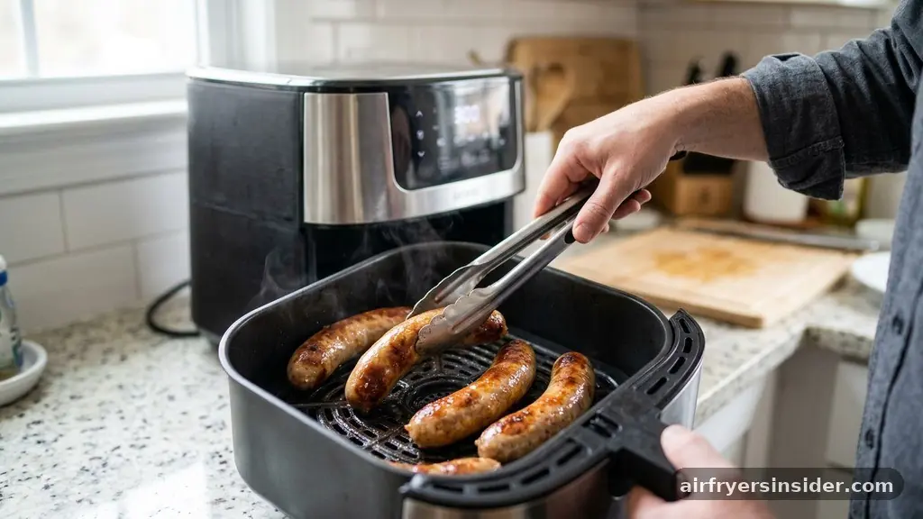 Step-by-Step Guide to Air Frying Bratwurst - how do you cook brats in an air fryer