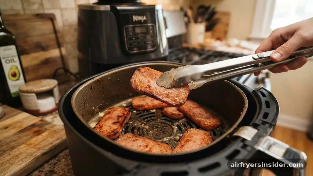 The Importance of Flipping and Monitoring - how long to cook spam in air fryer