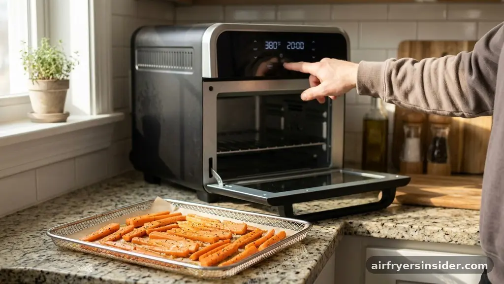 The Importance of Preheating and Timing - how to roast veggies in air fryer