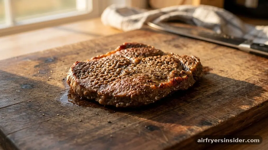 The Importance of Resting Your Steak - how to cook cube steak in air fryer
