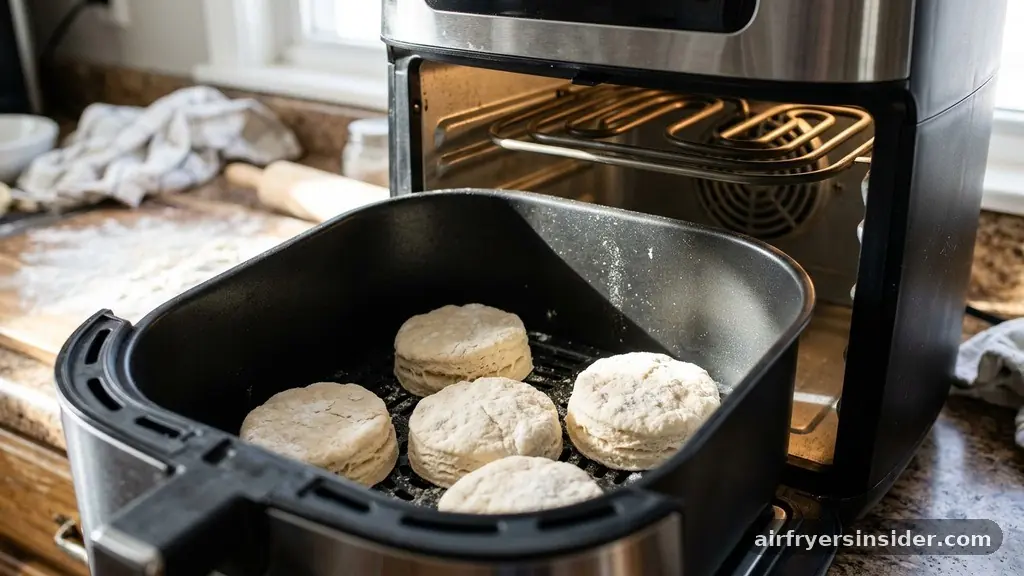 The Mechanics of Air Frying Dough - can you make canned biscuits in an air fryer