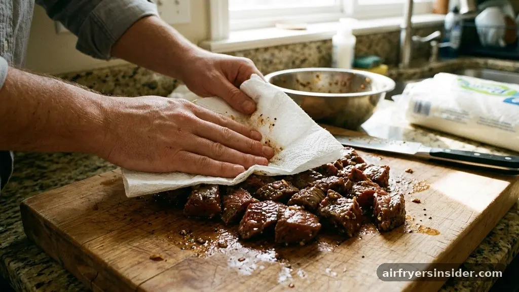 The Role of Marinating and Seasoning - how long to cook steak tips in air fryer