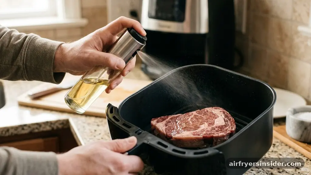 The Role of Seasoning and Oil - can you cook a frozen steak in an air fryer