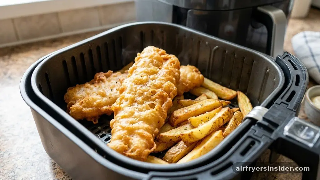 The Science of Air Frying for Leftovers - how to reheat fish and chips in air fryer
